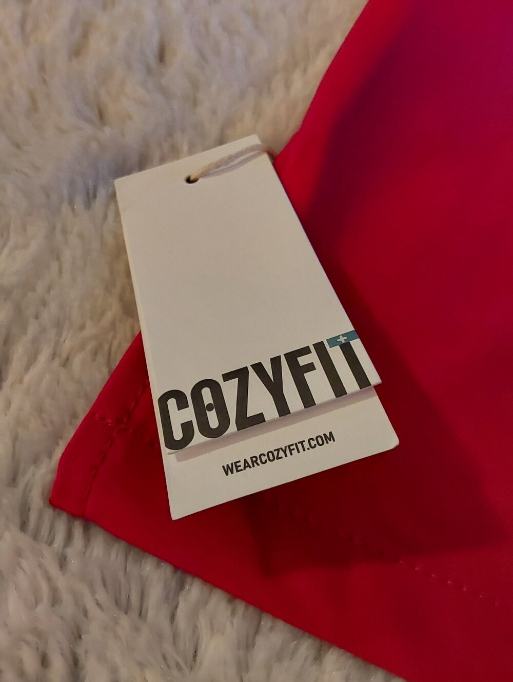 🌺 NWT Cozyfit Bright Pink Medical Scrub Set - Picture 7 of 15